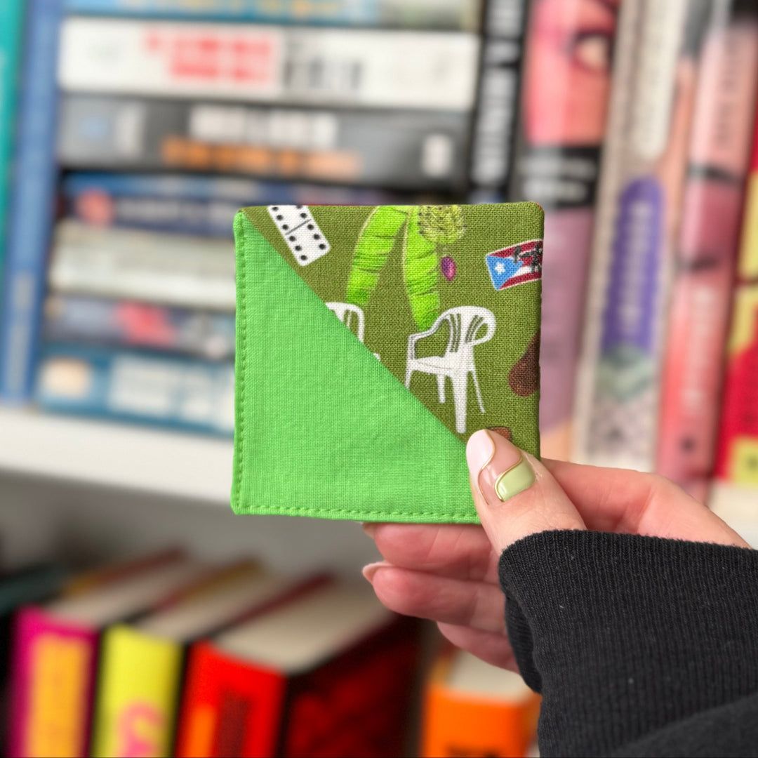 Corner Bookmark | DtMF [green background]