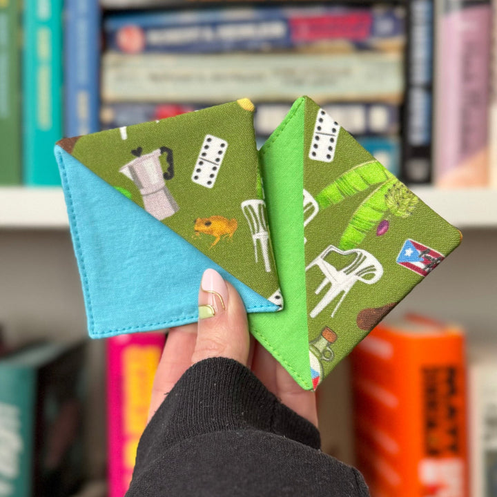 Corner Bookmark | DtMF [green background]