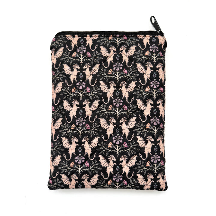 Kindle Sleeve | floral dragons