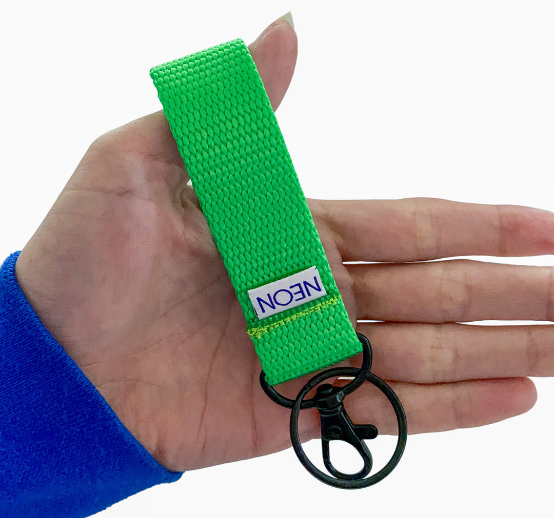 Clip-on Keychain | neon yellow