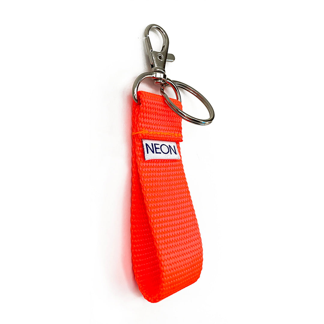 Clip-on Keychain | neon orange