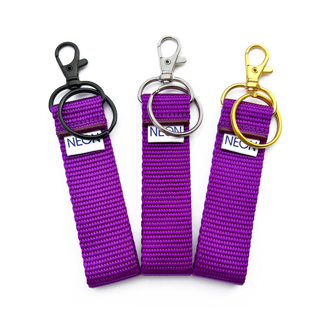 Clip-on Keychain | ultraviolet purple