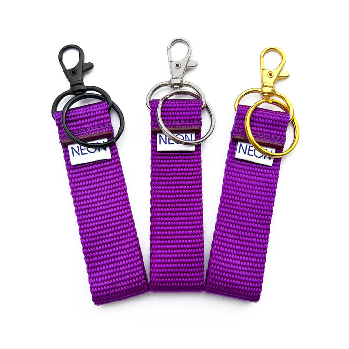 Clip-on Keychain | ultraviolet purple